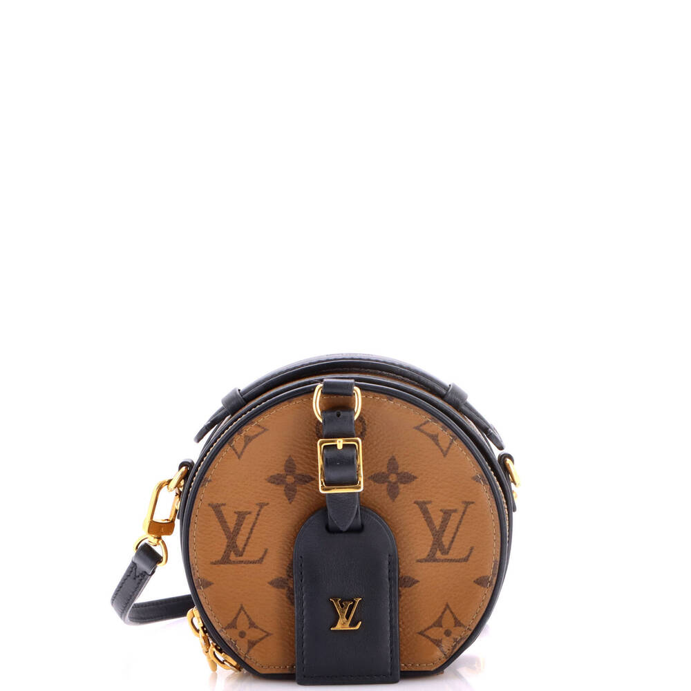 Louis Vuitton Mini Boite Chapeau Bag Reverse Monogram Canvas
